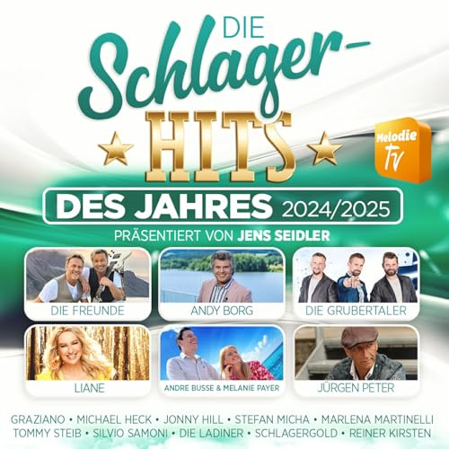 Die Schlager-Hits des Jahres 2024/2025 Präsentiert Von Jens Seidler