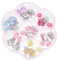WATIIFUFU Cartoon Kinder Ohrclips Box Bunte Gefälschte Ohrklemmen Für Mädchen 12 Stück Ohrschmuck Set Ohne Ohrlöcher Ideal Für Kinderpartys