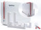 Wandhalterung Halter für Fritz!Box 5690 Pro – Halterung aus Kunststoff für Fritzbox 5690 Pro Fiber Router