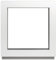 Framex Ventana de sótano para cobertizo o garaje, 40 x 60 cm (400 x 600 mm), color blanco, 3 cristales (32 mm)