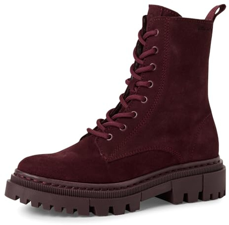 Tamaris Damen Stiefel Leder rot 38