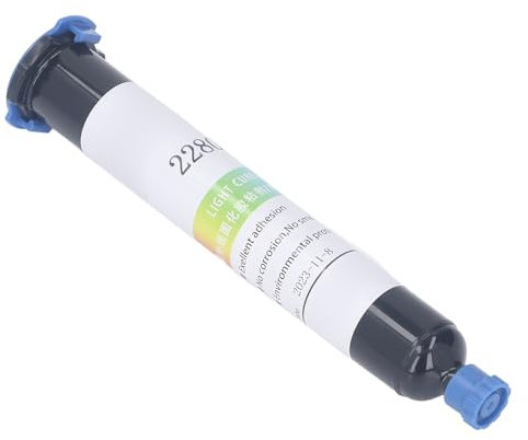 Glue UV, Pegamento Eléctrico de 50 Cc, Cableado de Resina de Alta Resistencia Juntas de Soldadura Fija Protección Adhesivo UV, Utilizado en Marinos, Automotrices y Hogares, Planchas