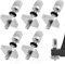 5 Piezas Tornillo para Tabla de Surf Tornillos de Aleta Deslizante Kit de Repuesto de Placa Duradera para Surf RemoTabla Larga Sup de Acero Inoxidable