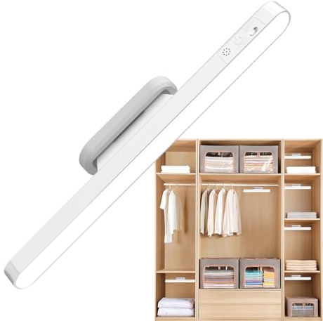 Générique Reglette Led Cucina, Led Cucina Sotto Mobili, Illuminazione Sotto Mobile | Lampada Ricaricabile Per Mobili Da Cucina | Angolo Regolabile, Illuminazione A Intensità Variabile Per Soggiorno