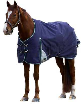 WeatherBeeta ComFiTec Plus Dynamic Turnout 100g, Navy/Forest Green, 6'3