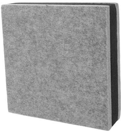 BESPORTBLE Studio Monitor Speaker Pads Acoustic Isolation Cushions for Subwoofer Vibration Dampening Grey Insulation Platform for Enhanced Sound Quality