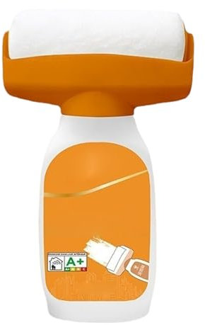 Peinture blanche pour mur 500g de poitrine de retouche à sec rapide avec brosse à rouleau amovible pour le plafond mur, retirer les taches, les rayures