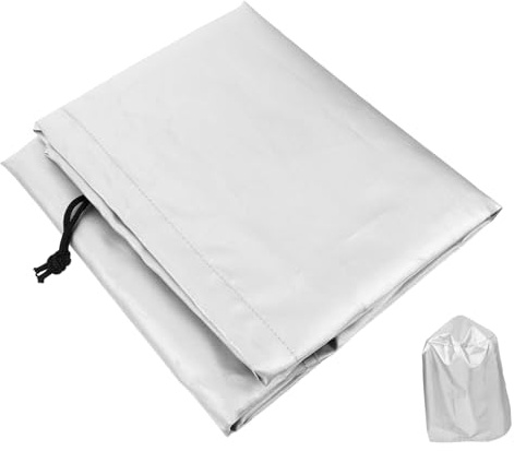 Alasum Telo Copri Barbecue Esterno in Poliestere Resistente UV Copertura Pesante per Grill Pioggia Polvere Sole