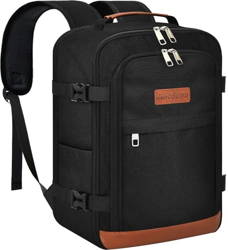 MOCOCITO Handgepäck Rucksack 45x36x20 für Easyjet, Groß Reiserucksack 30L Tasche Laptop Rucksack mit USB Ladeanschluss Cabin Bag für Herren Damen