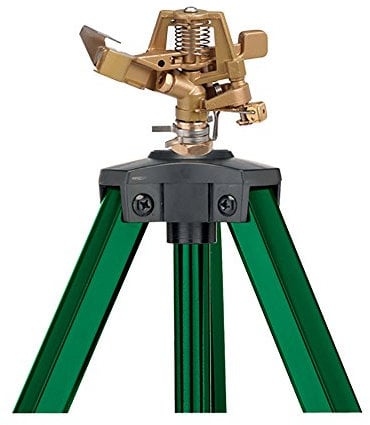 Orbit 56667N Zinc Impact Sprinkler on Tripod Base