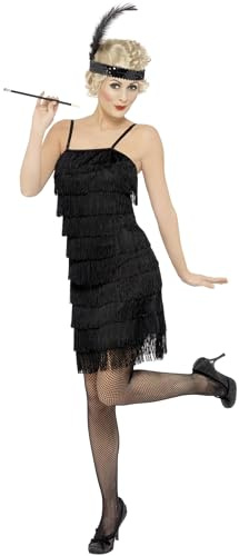 Smiffys Deluxe Fringe Flapper Costume