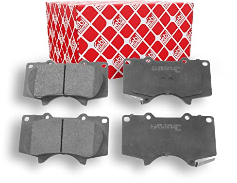 febi bilstein 16726 Bremsbelagsatz, 1 Stück | Kompatibel mit: MITSUBISHI PAJERO IV, PAJERO IV Van, TOYOTA HILUX VII Pick-up, HILUX VIII Pick-up, LAND CRUISER PRADO