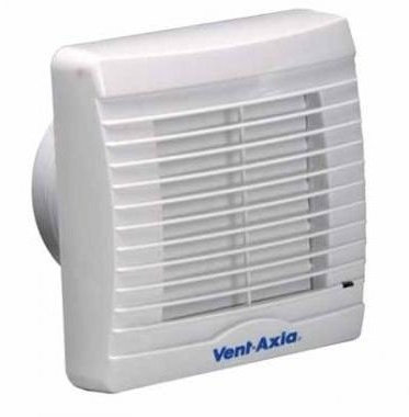 Vent Axia VA100XHP Extractor Fan with Pullcord, Humidity, Shutters