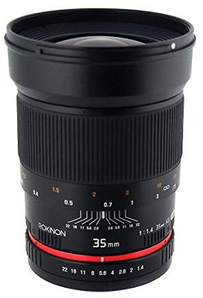 Rokinon Obiettivo grandangolare 35 mm F1.4 UMC per Sony E-Mount