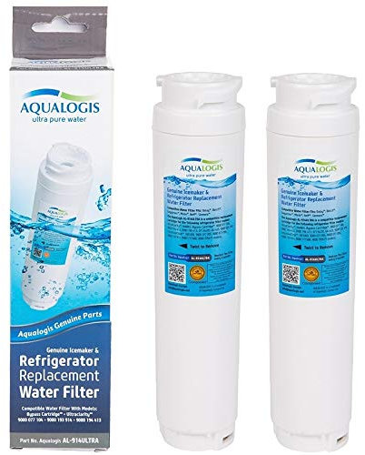 Aqualogis Water Filter Compatible with Bosch UltraClarity 644845 740560 for KAD62, KA62 and K59 American-Style Fridge Freezers (2pack)