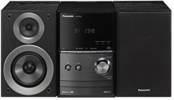 Panasonic SC-PM600EG-K Sistema Micro, 40 W, Bluetooth, Porta USB, Lettore CD, Riproduzione MP3 e CD-R/R W, Funzione Re-Master, Sintonizzatore FM/AM, Nero