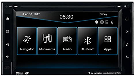 ESX VN630WS Bluetooth Negro receptor multimedia para coche - Radio para coche (Negro, 2 DIN, 50 W, CD,CD-R,CD-RW,DVD,DVD-R,DVD-RW, Windows CE 6.0, MicroSD (TransFlash))