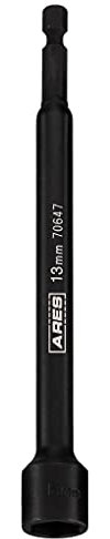 ARES 70647-13mm Magnetic Impact Nut Driver - Impact Grade Nut Setter with Industrial Strength Magnet