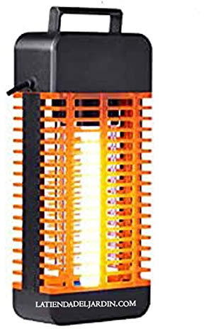 Lampe Anti Mückenfalle Insektenvernichter Elektro. Reichweite 30 meter. Leistung 13 Watt UV-Licht. Wind-Kontrolle für Insekten Bug Zapper Schädlingen Fliegen für Haus, EU Stecker