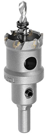 sourcingmap Carbide Hole Saw Cutter Drill Bit for Stainless Steel Alloy, 30mm