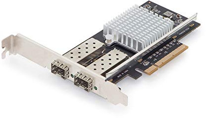 DIGITUS IO-Karte - PCIe - SFP+ Netzwerk-Karte - 2-Port - 10 Gigabit Ethernet - 10 Gbit/s - PCI-Express