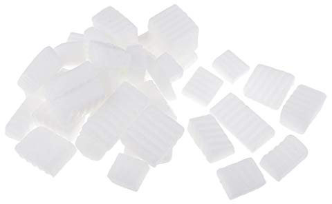 Tubayia 1 kg Weiß Rohseife Seifenbasis für DIY Handgemachte Seife, Ölseife, Milchseife usw