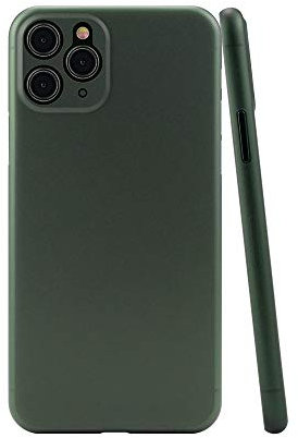CELLBEE iPhone 11 Pro Hülle Case - Premium Slim Schutzhülle Kompatibel mit iPhone, Extrem Dünn, Anti Kratzer, Schutz ohne Kompromisse Midnight Green