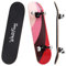 WhiteFang Skateboards für Anfänger, komplettes Skateboard 31 x 7,88, 7-lagig, kanadischer Ahorn, Double Kick, konkav, Standard und Tricks, Skateboards für Kinder und Anfänger (Fun Passion)
