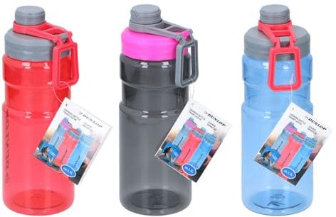 Dunlop Gourde 1,1 l Polyéthylène Gris/Rose 24,5 cm