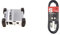 Behringer ULTRA-DI DI100 Professional Battery/Phantom Powered DI-Box & Stagg 3m XLR to XLR Plug Microphone Cable