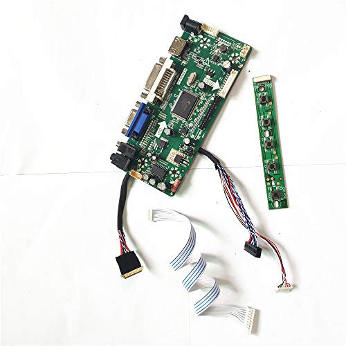 U/R DIY-Kit für LTN156AT02-L01/P01/P06/P09 WLED 1366 * 768 LVDS-40 Pin Notebook Panel M.NT68676 HDMI + VGA + DVI Display Controller Board (LTN156AT02-P01)