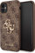 GUESS GUHCN614GMGBR Hülle für iPhone 11 6.1 mit 4G Big Metal Logo, Acryl, Achat, x, Acryl, Achat