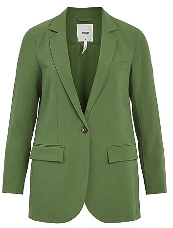 Object Objsigrid L/S Blazer Noos Donna, Verde Carciofo, 42