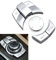 Goodithy CIC iDrive Multimedia-Bedientastenabdeckung, kompatibel mit BMW 1 3 5 X1 X5 X6 Serie, Menükappe, Knopf, Ersatz für BMW E87 E90 E91 E92 E60 E84 E70 E71 E72