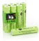 Howardly Ni-MH AAA 600mAh 1.2v Rechargeable Battery for Solar Lights, Triple A 1.2v Rechargeable Battery Pre-Charged, Low Self - Discharge for Outdoor Solar Lights, Ground Lights (AAA-600mAh-8pack