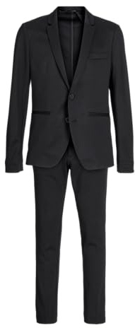 JACK & JONES Boy Einreihiger Blazer und Hose JJEJAXON Anzug Junior