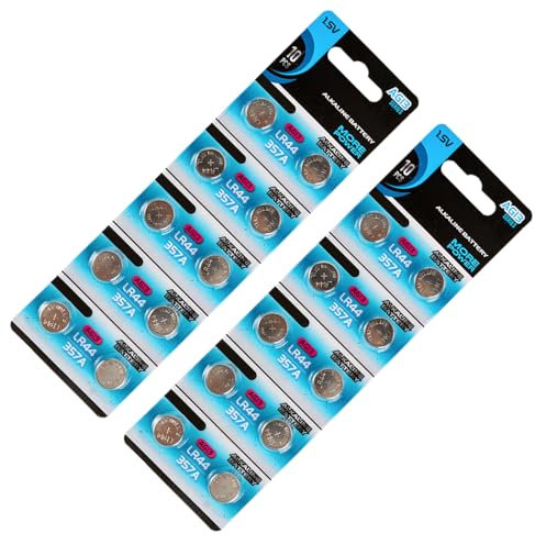 10/20 Stück AG13 LR44 Alkaline Knopfzellenbatterien, 1,55 V Knopfbatterien, geeignet für kleine Geräte und Spielzeug