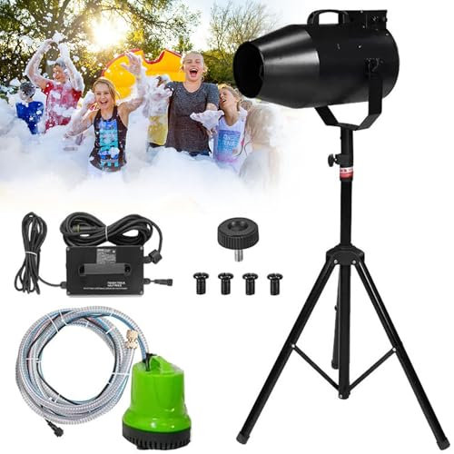 HMLSYZX Schaummaschine für Partys, große Schaummaschine auf der Bühne, 3000 W, für Partys im Freien, Wasserpark, Poolparty