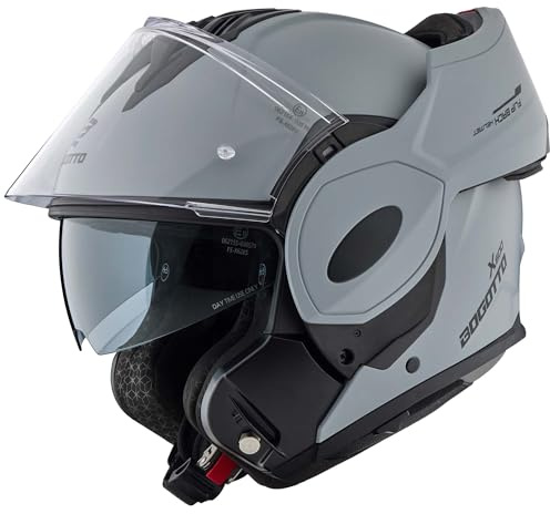 Bogotto FS-X600 Klapphelm, grau matt, XL