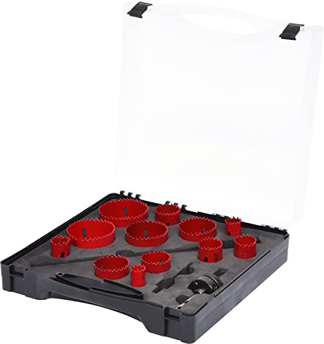 Juego de coronas perforadoras universales, 15 pzs.
