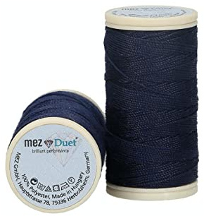 MEZ Duet Stärke 30 4642030-09068 blau Nähgarn, 100 % Polyester, 30m