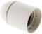 Zenitech - Douille E27 Thermoplastique Lisse sans Bague - Tension Max 250V - Intensité Max 4A - Idéale pour Éclairage Intérieur - Finition Lisse - Blanc - Standard