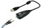 OEM Part - GenuineLogitech G430 and G230 Surround Gaming Headset USB To 3.5mm Jack Stereo Headset Adapter