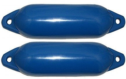 2er-Set Majoni Bootsfender Star 15 - Farbe blau, Länge 45cm