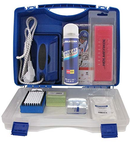 HOLMENKOL Skiwax Set SMART WAXER - 11-teilig inkl. Koffer