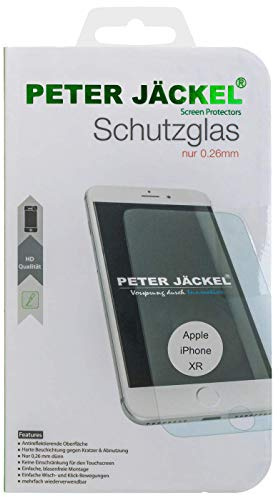 PETER JÄCKEL HD Glass Protector für Apple iPhone XR/ 11 17062, Transparent