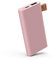 Fresh 'n Rebel Powerbank 3000 mAh USB-C | Tragbares Ladegerät/Externer Akku - 2-ports USB-C & USB für iPhone, iPad,Huawei,Samsung, Nexus, HTC und mehr – Dusty Pink