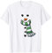 Schneemann-Schal-Ausstattungs-lustiges niedliches T-Shirt