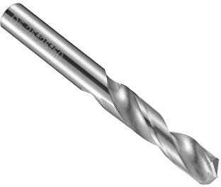 sourcing map 5.25mm Solid Carbide Drill Bits Straight Shank for Stainless Steel Alloy Hard Steel, Hardened to 50 HRC