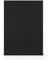 PAPERADO 75x Briefpapier DIN A4 - Schwarz gerippt Schwarz 100 g/m² - Papierbögen in 29,7 x 21 cm zum Basteln & Drucken